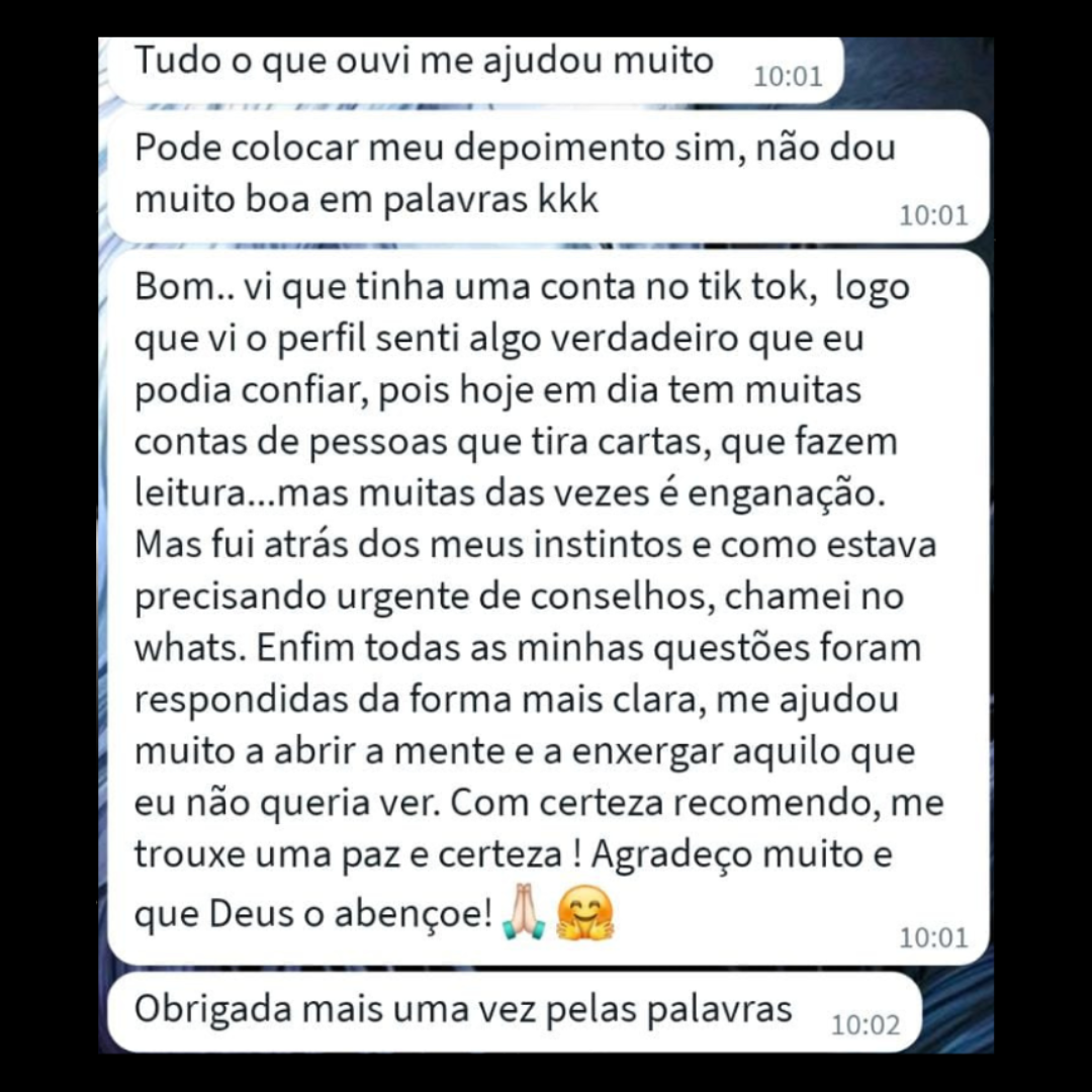 Depoimento de cliente